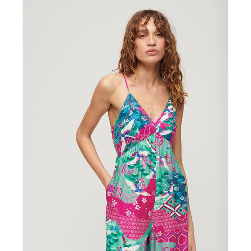 Superdry Printed Cami Jumpsuit image number 3